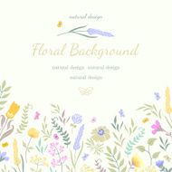 Floral background N977
