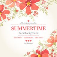 Background with flowers N42