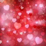 Valentine&#039;s Day Heart Background N5