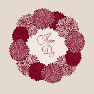 Decorative Floral Frame N23