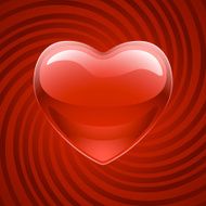 glass heart N5