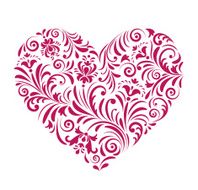 Red valentine heart N4