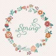 Floral wreath N34