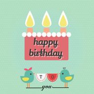 happy birthday word
