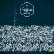 Abstract old lace ribbon pattern shabby appearance N2