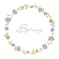 Circle of flowers N4