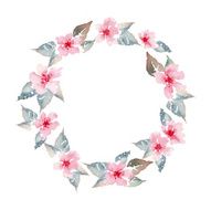 Spring flowers watercolor