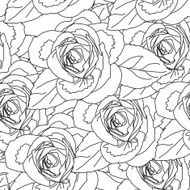 Flower pattern seamless Eps 10 N37