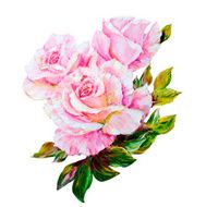 Beautiful Roses oil painting on canvas N2