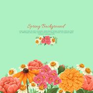 Floral background N979