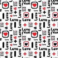 seamless pattern with lovely motives N4