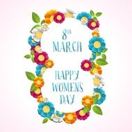Happy Women day illustration N2