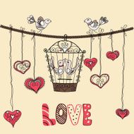 Birds in love N20