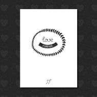 Vintage love label N2