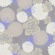 Seamless pattern with flowers N94