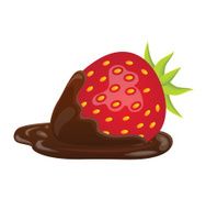 Strawberry and chocolate