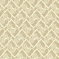 Romantic seamless pattern with hearts N145
