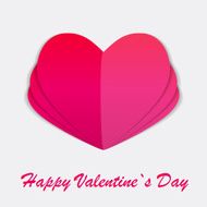 Happy Valentines Day Card Vector Illustration N62