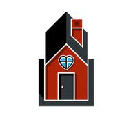 Family house abstract icon harmony at home concept Building N2