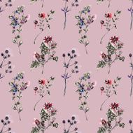 Seamless Floral Pattern N1497