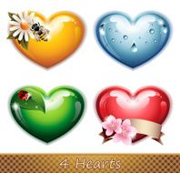 Four hearts N4