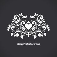 Valentine Blackboard Heart