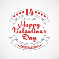 Typography Valentine&#039;s Day cards N15