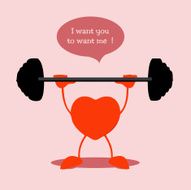 Heart Lifting Weights N2