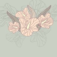 Floral background N983