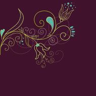Floral background N984