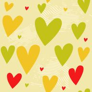 seamless hearts pattern N21