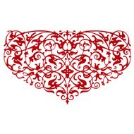 ornamental heart shape