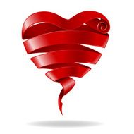 Ribbon heart N6