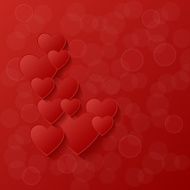 Abstract modern style love background N6