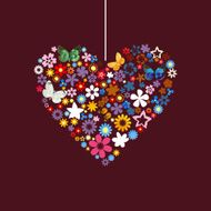 Flower Heart N18