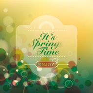 Abstract spring time background