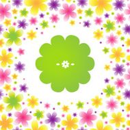 Floral seamless border N6