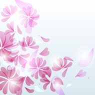 Decorative floral background N17