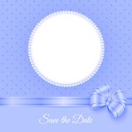 Photoframe with beads and bow N2