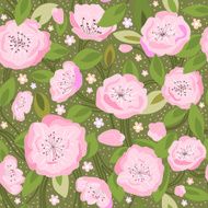 Seamless pattern &quot;Cherry blossom&quot;