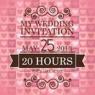 wedding invitation N157