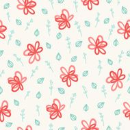floral seamless pattern N689