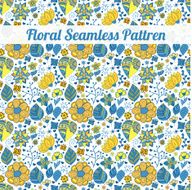 Colorful floral seamless pattern N15