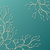 Colored Floral Layout N17