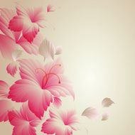 Decorative floral background N18