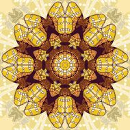 beautiful vector circular background N12