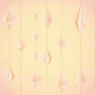 crystal garland