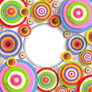 abstract flowers 3d backgrounds traced from original artwork acrylic paint N14