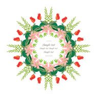 Gentle decor with flowers N9