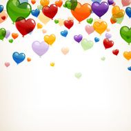 Vector Heart Balloons N8